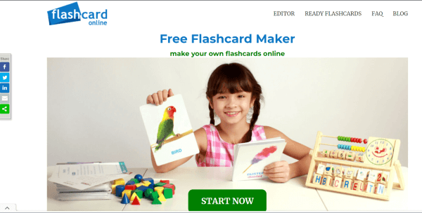 Tools to create online flashcards - Interact