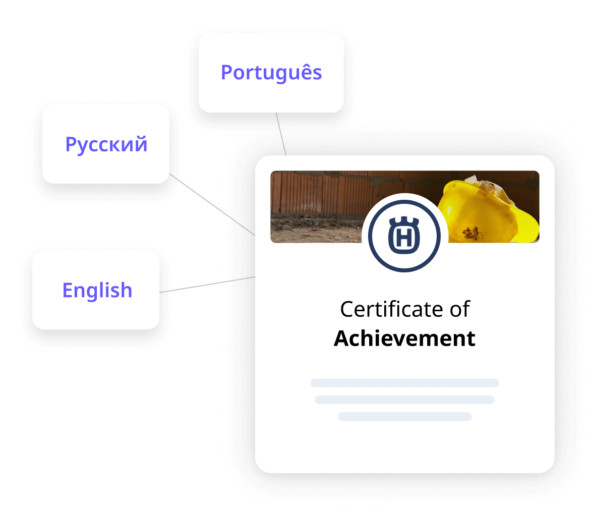 Translate your certificates