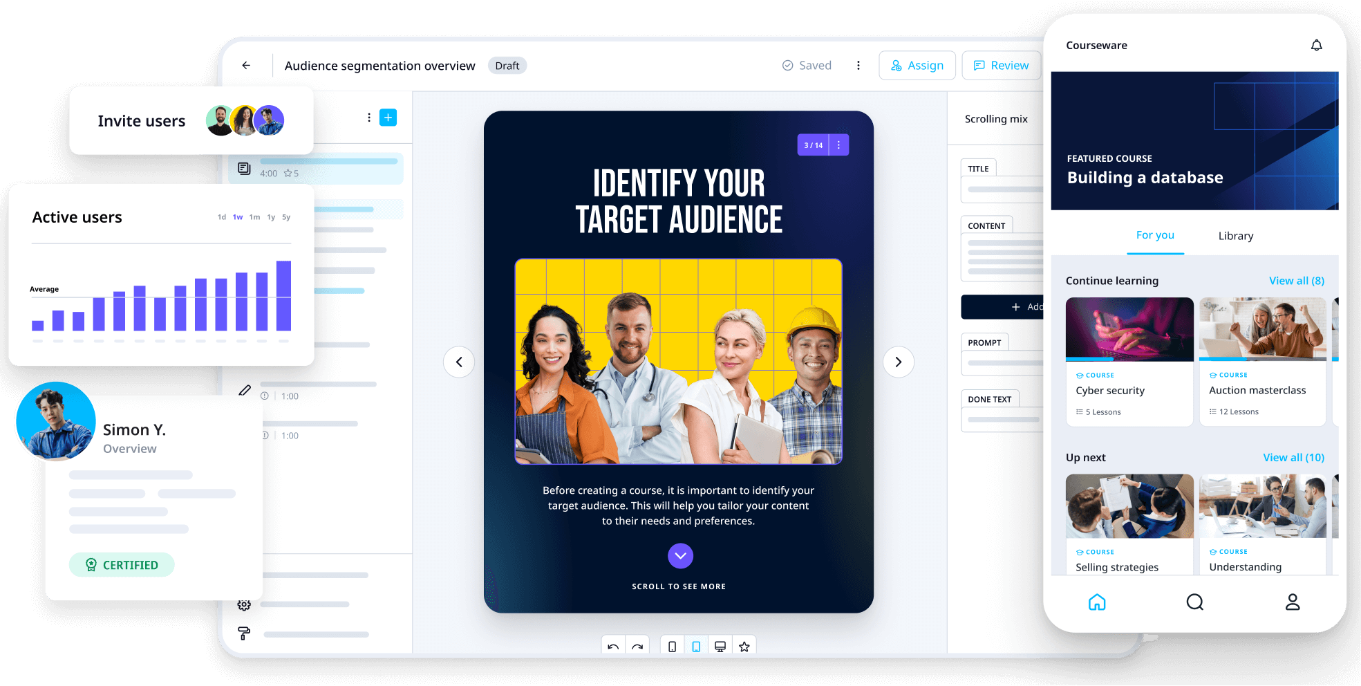 Onboard and train your teams. Trakc their performance and certify them with EdApp Onboard and train your teams. Trakc their performance and certify them with EdApp