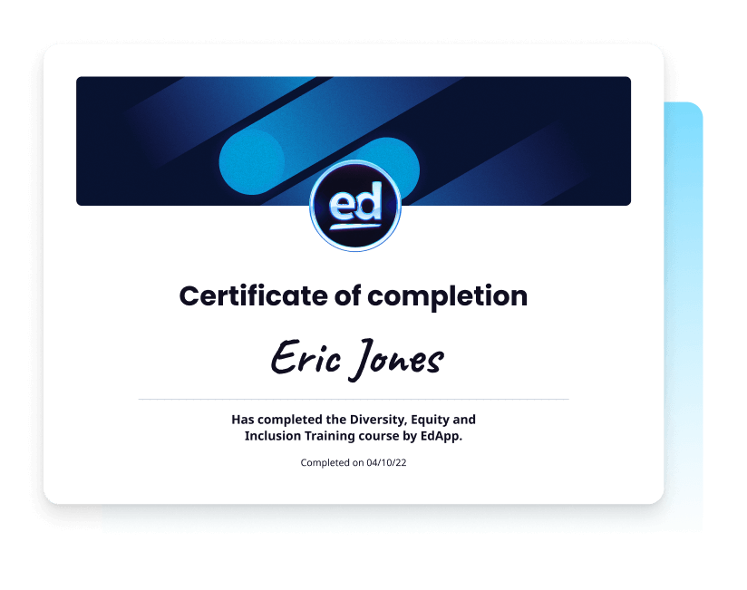 Certify your team with EdApp