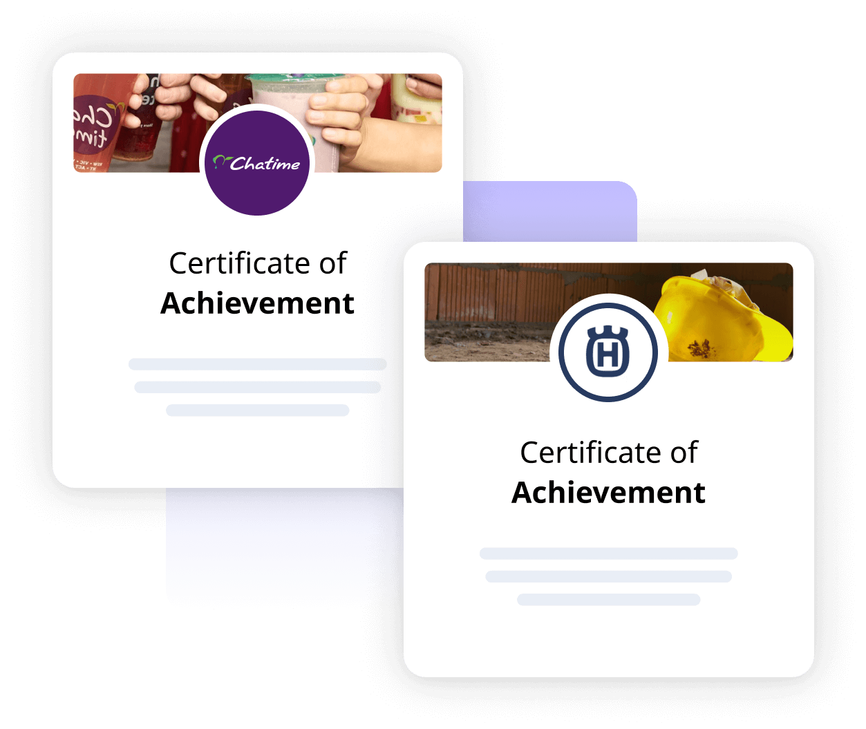 Customize your certificates