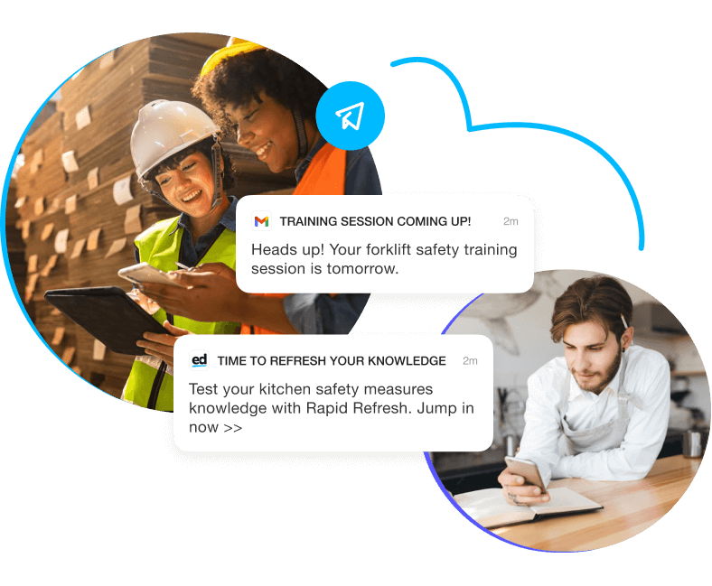 EdApp push notifications feature