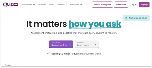 Online Learning App - Quizizz