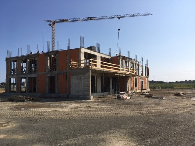 EFD building work in progress