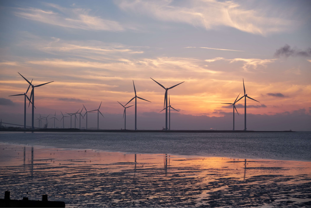 windmills creating clean energy