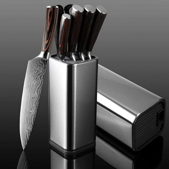 Knife holder blocks