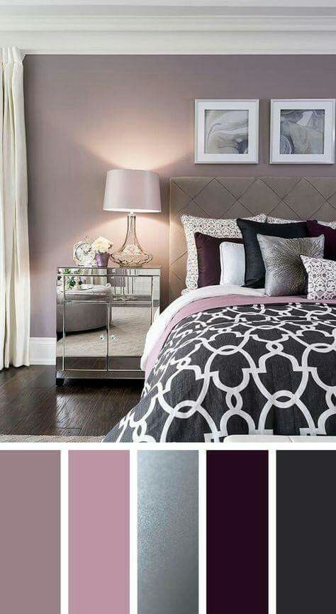 Bedroom colour scheme