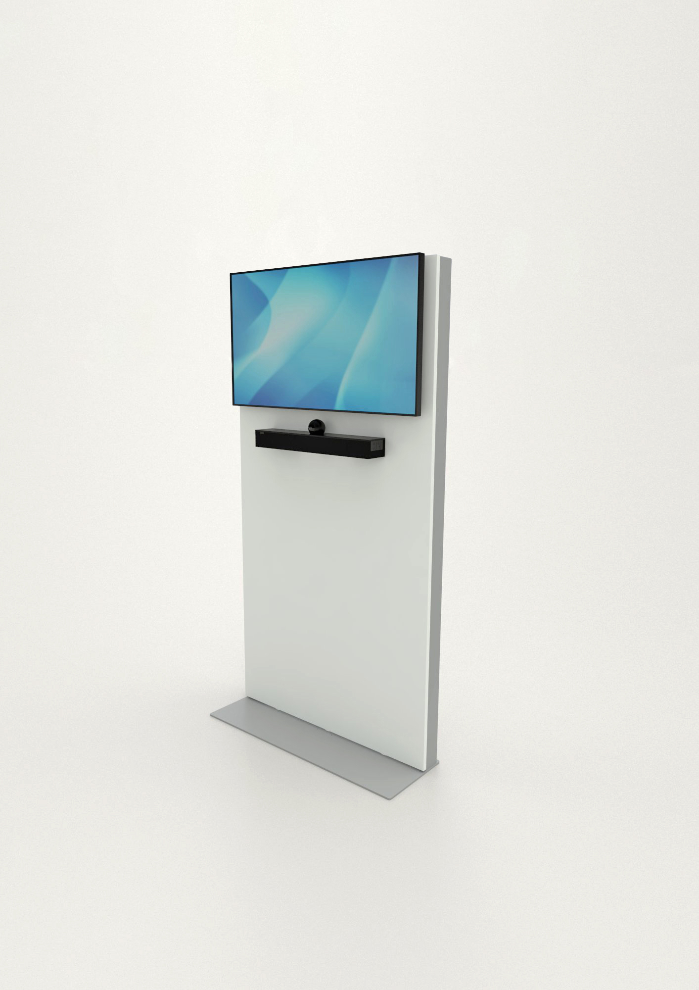 Produkte- Medienmöbel- Medienstelen- MICO-Slim- Bodenplatte 