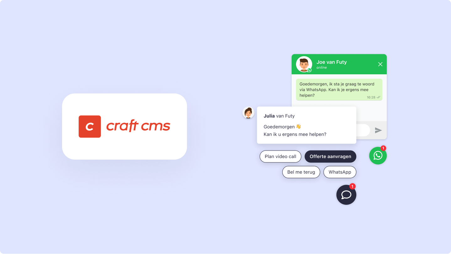 whatsapp button craft cms