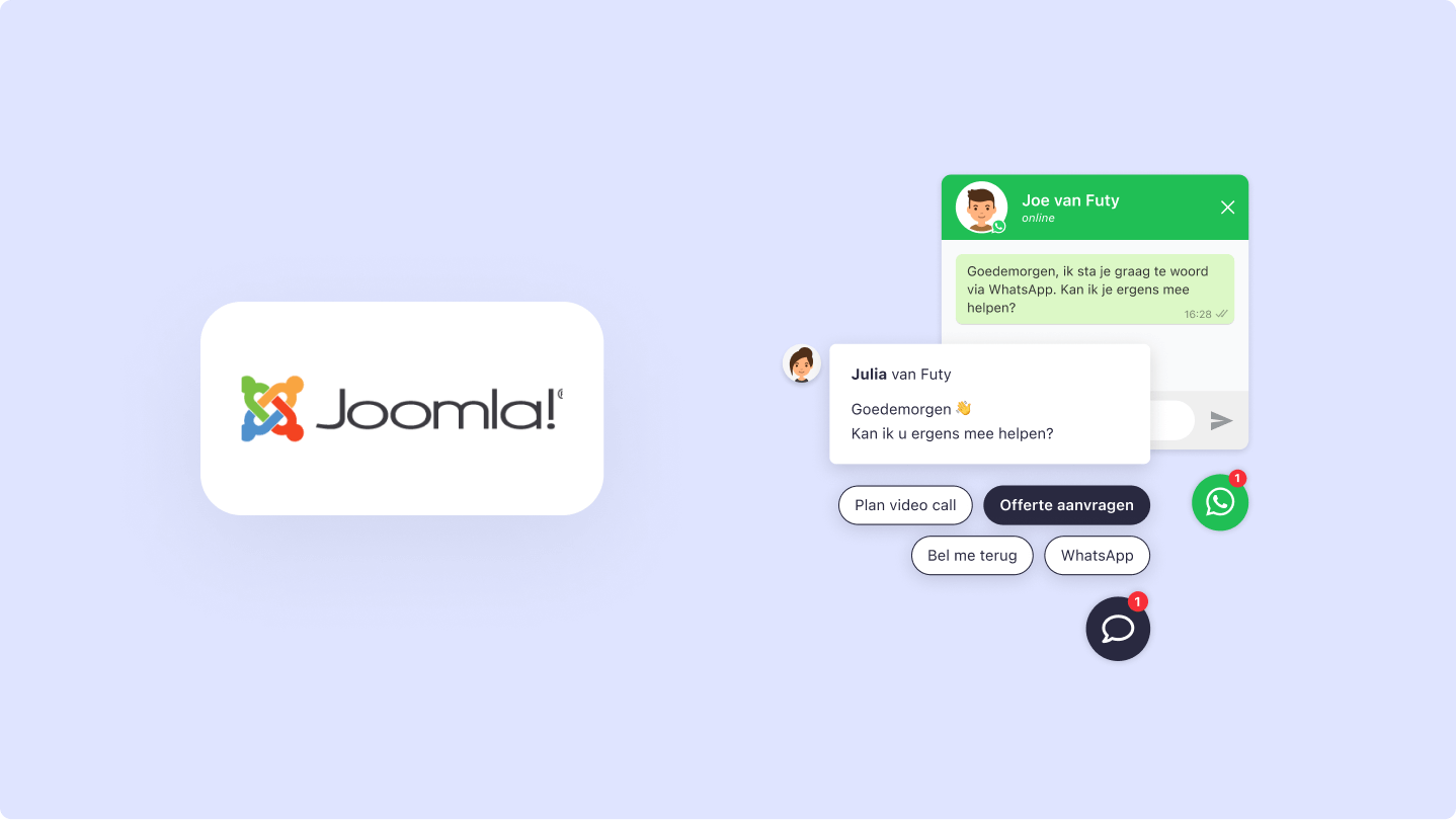 Whatsapp plugin Joomla - Futy