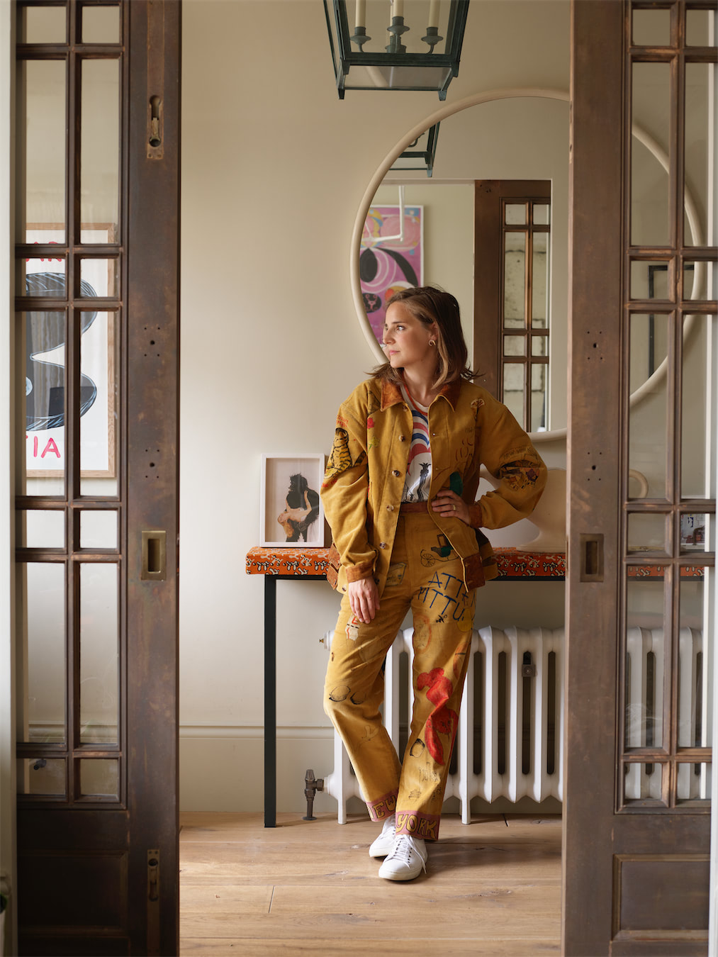 Beata Heuman at home