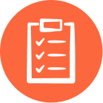 a checklist on a clipboard 