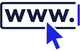 An icon for a website.
