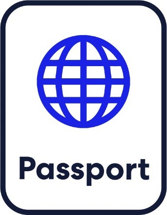 A picture of a passport.