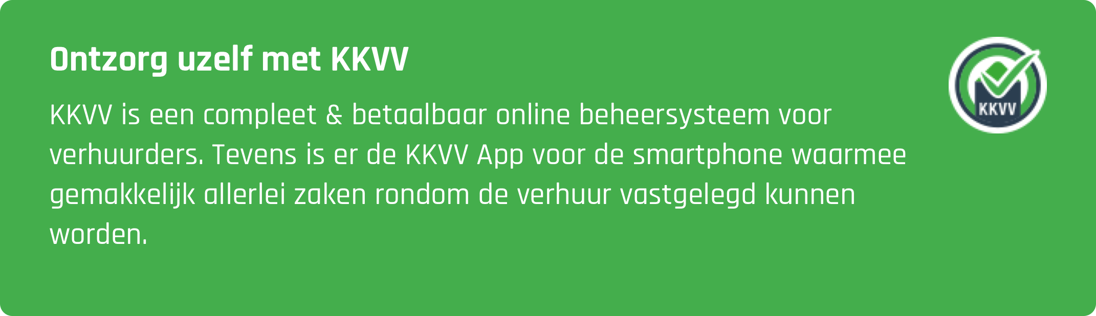 beschrijving kkv