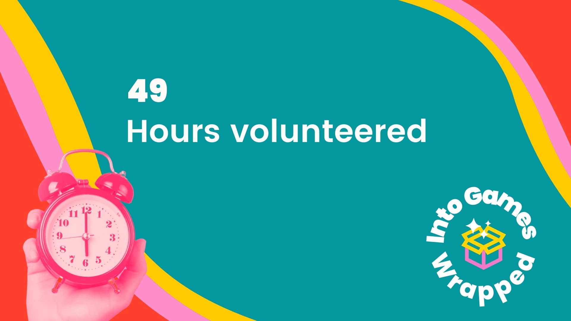49 hours volunteered by electric square members