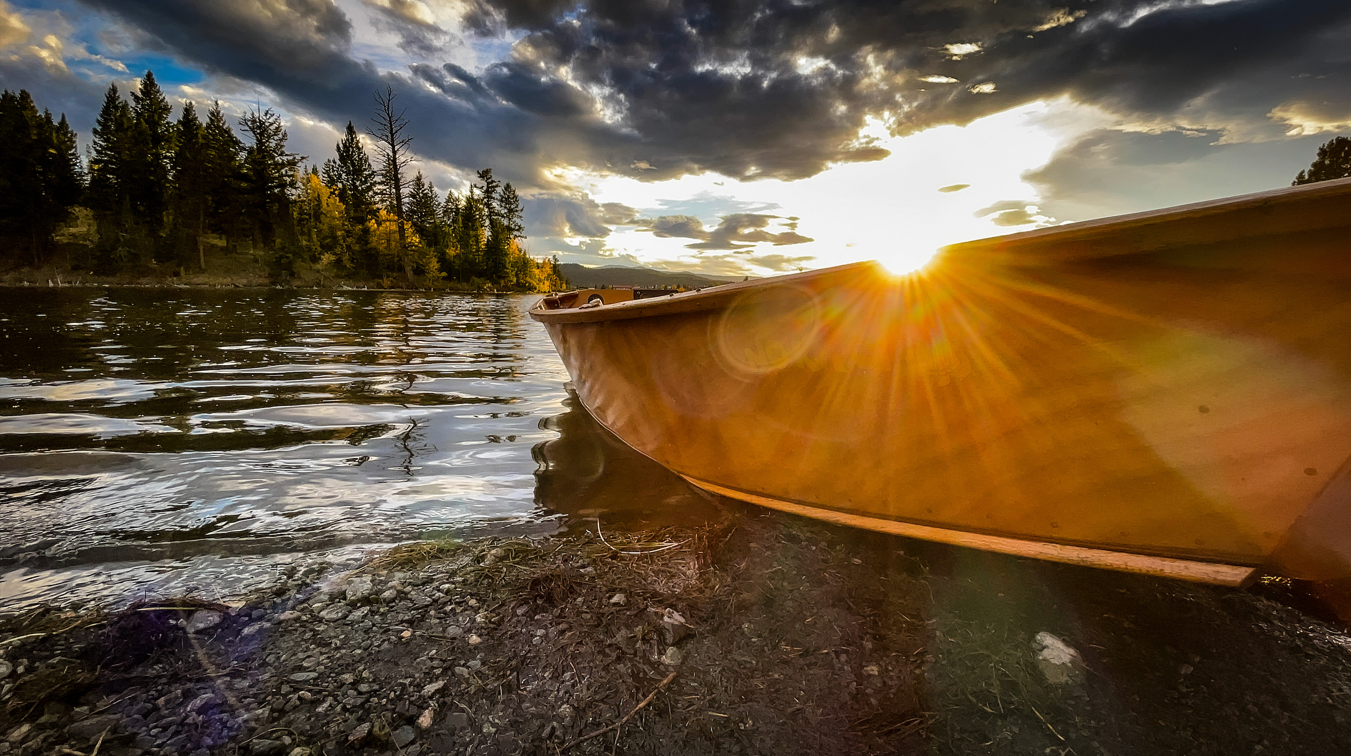 Boat on shore