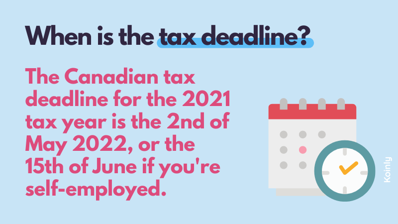 Canada tax deadline