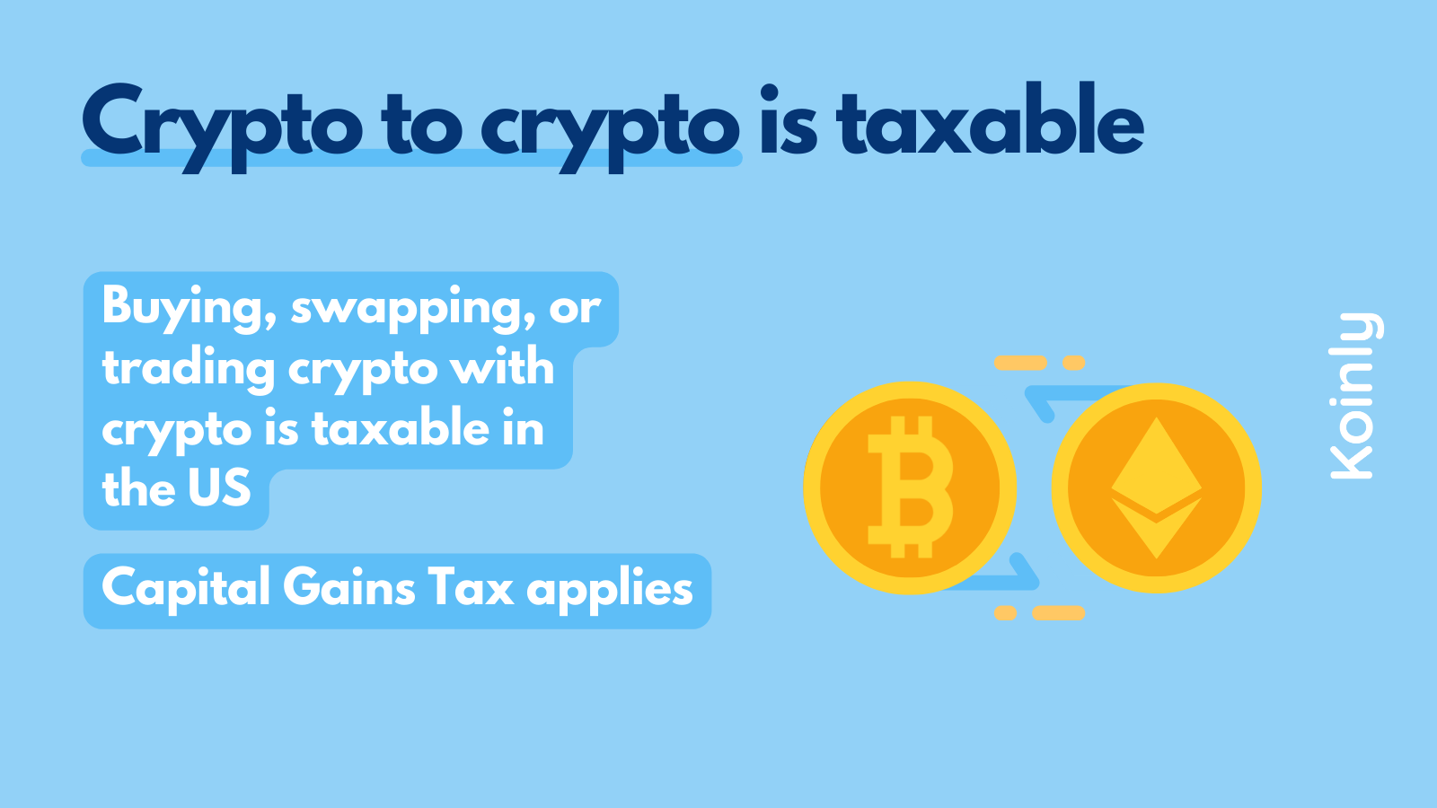 crypto to crypto is taxable