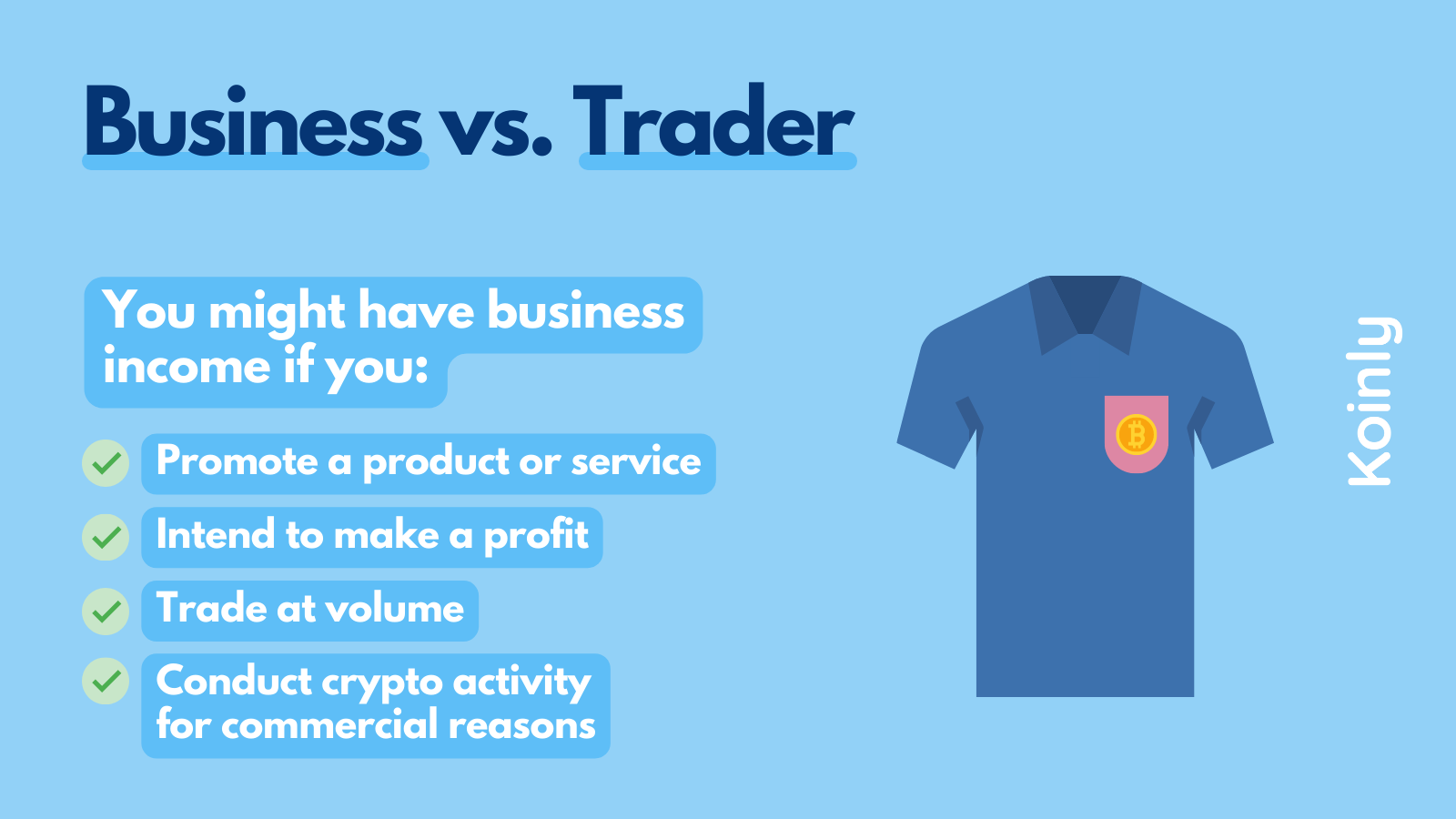 business vs trader