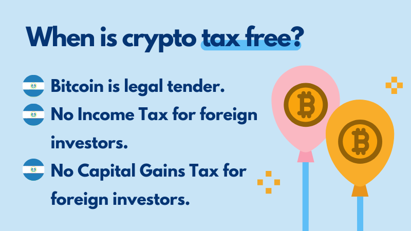 countries that dont tax crypto