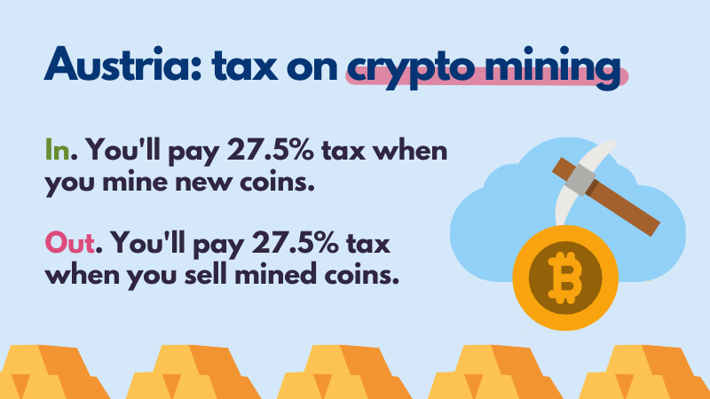 Austria crypto mining tax new rules