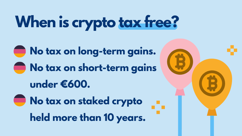 Germany crypto tax free