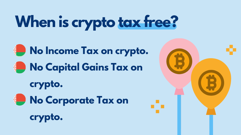 Belarus crypto tax free