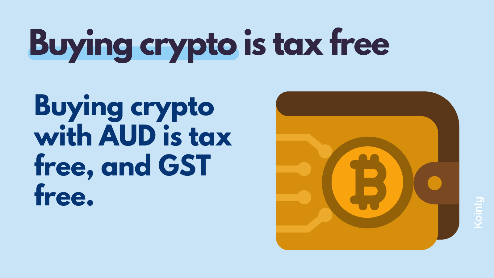 Buying crypto tax Australia