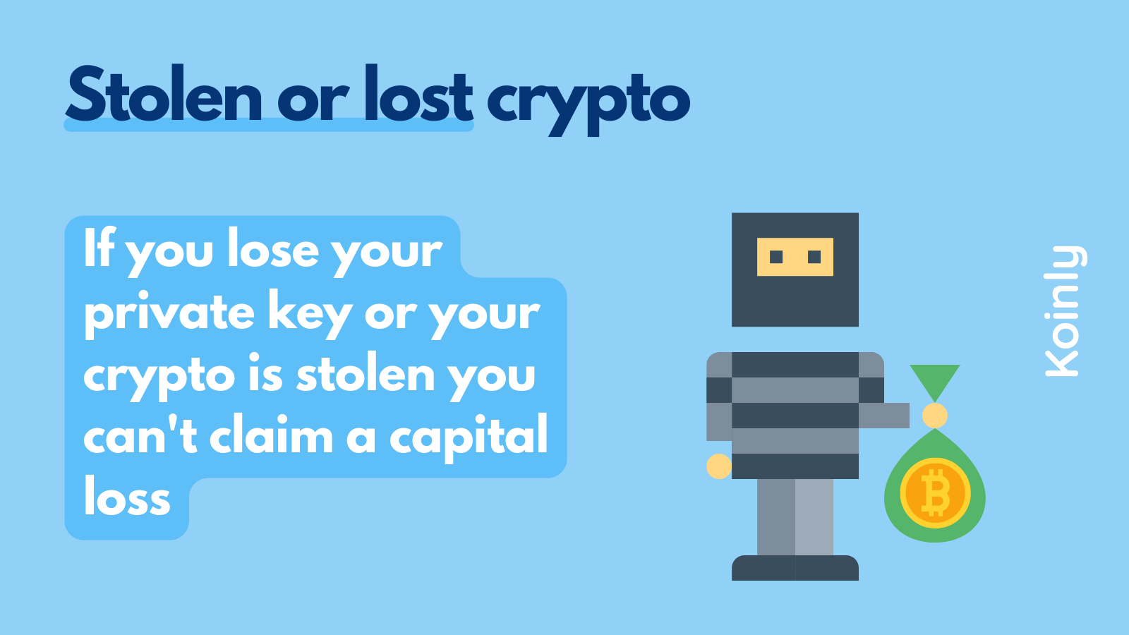 stolen or lost crypto