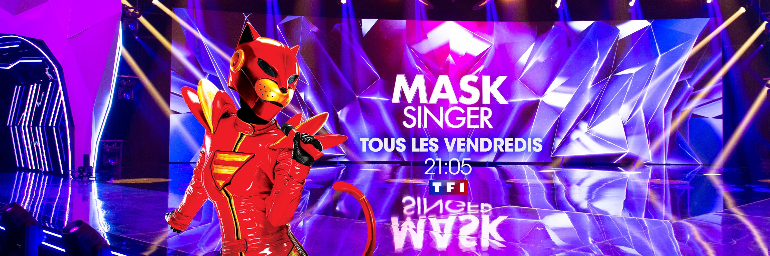 Un bandeau affiché sur les réseaux sociaux officiel de Mask Singer en 2022.