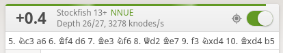 Stockfish 15.1 NNUE in browser analysis board • page 1/1 • Lichess Feedback  •