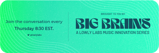 Big Brains information card for the Lowly Labs company website.
