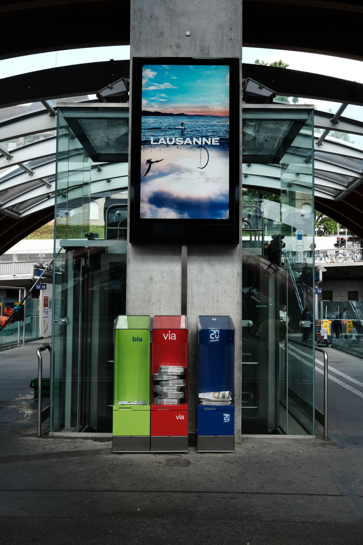 Lausanne Tourisme - Affiche à Berne