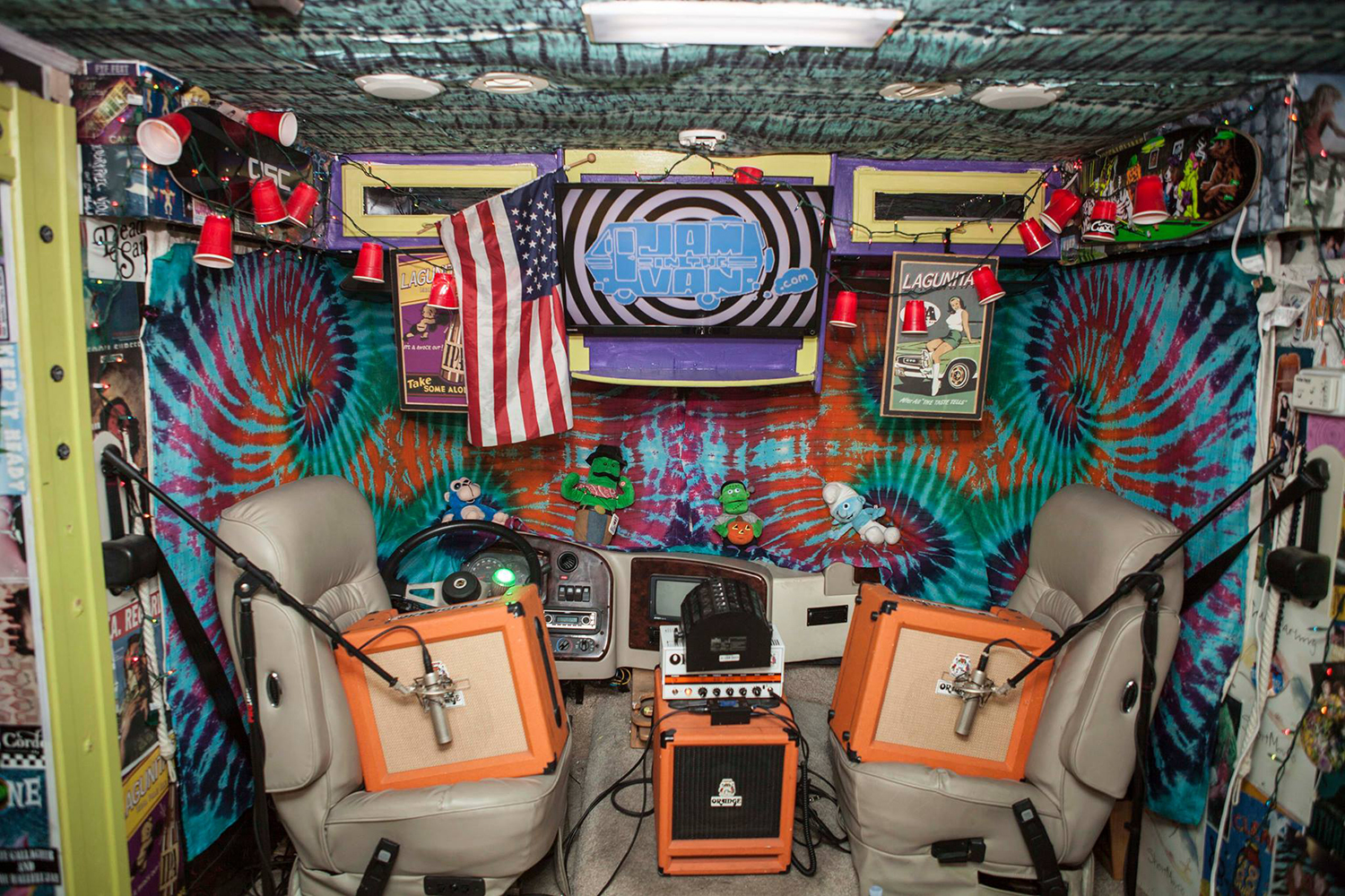 Jam in the Van The World’s First SolarPowered Mobile Recording Studio