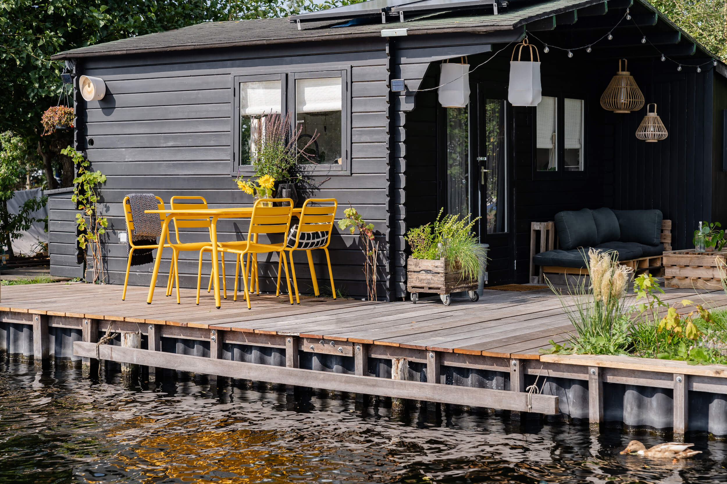 Max tuinset bij vakantiehuisje