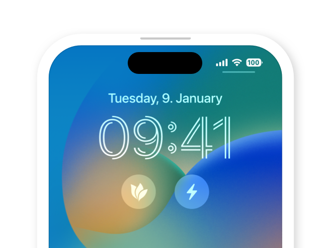 Lock Screen Widget