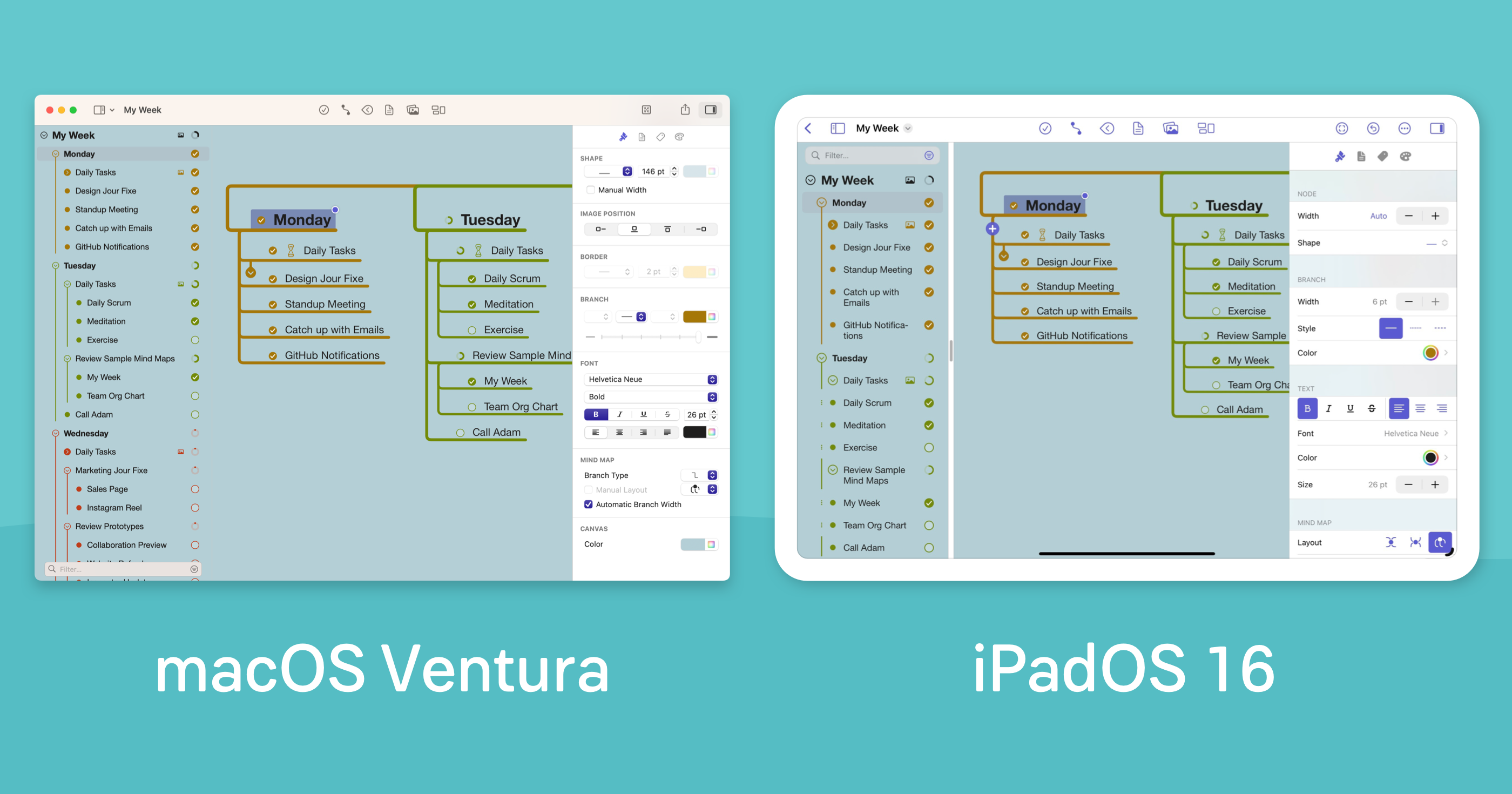 macOS Ventura & iPadOS 16