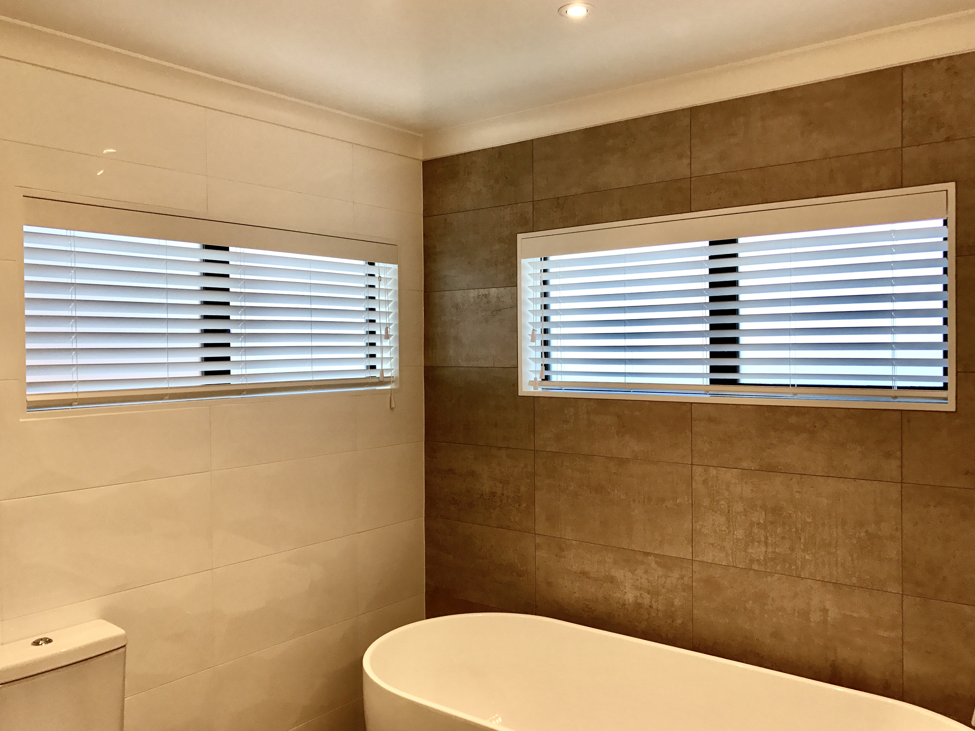 Faux wood venetian blinds bathroom nz