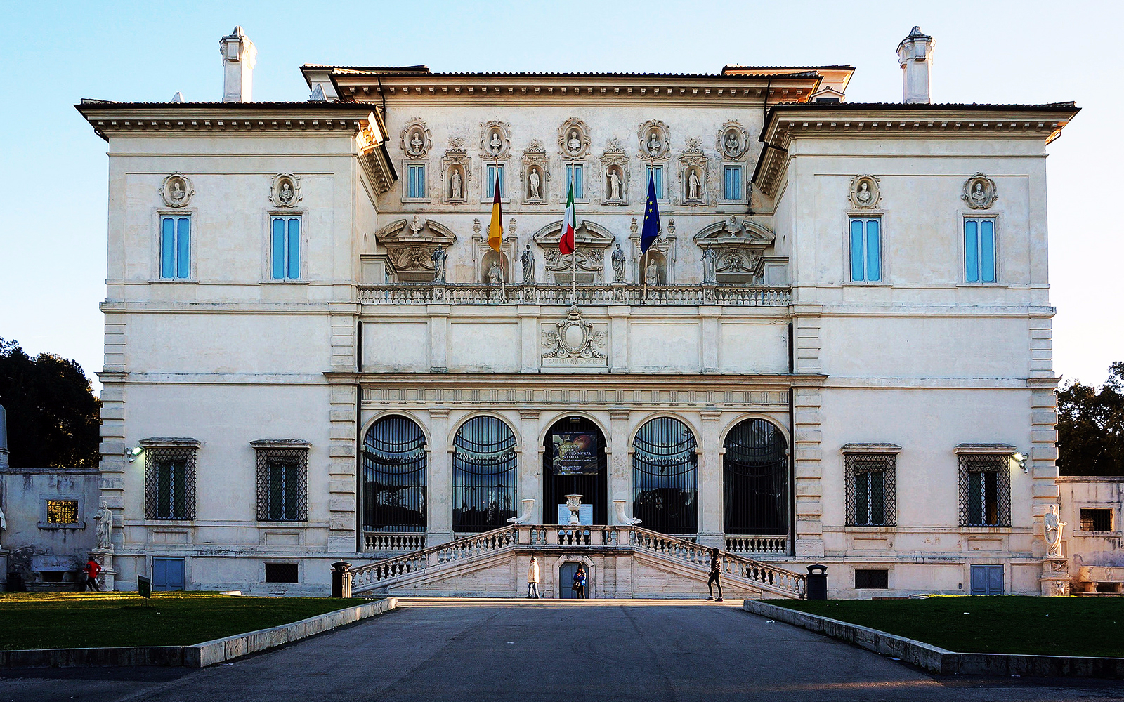 Borghese Gallery entrance