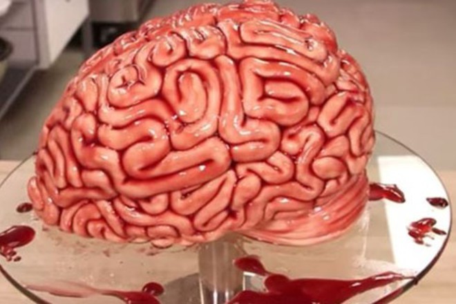 How to make a brain cake for Halloween - Netmums