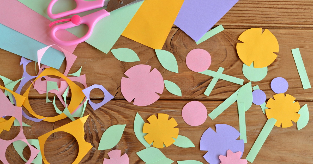 Top cutting and sticking crafts for kids - Netmums