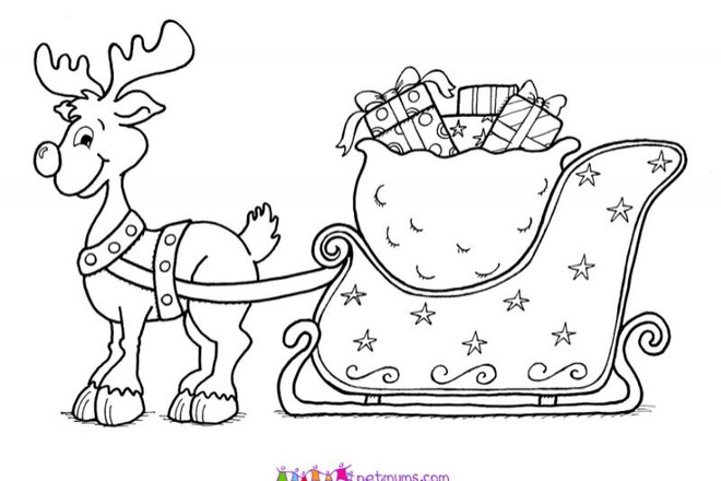 Christmas Pictures To Print Off For Your Kids To Colour In - Netmums