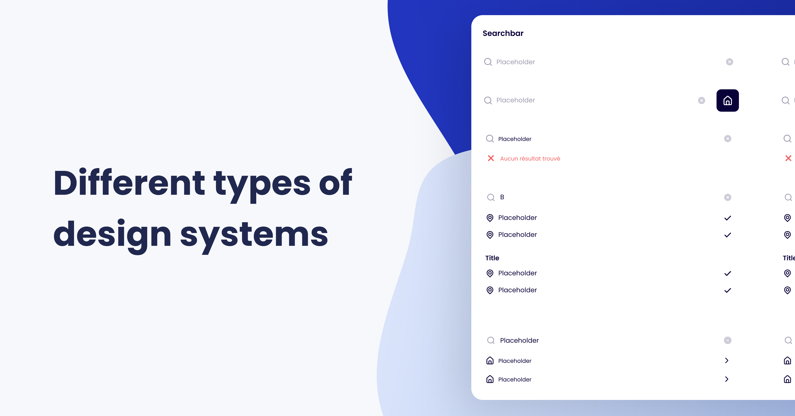 Nightborn - Different types of design systems