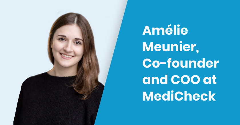 Nightborn - Amélie Meunier, Co-founder and COO at MediCheck