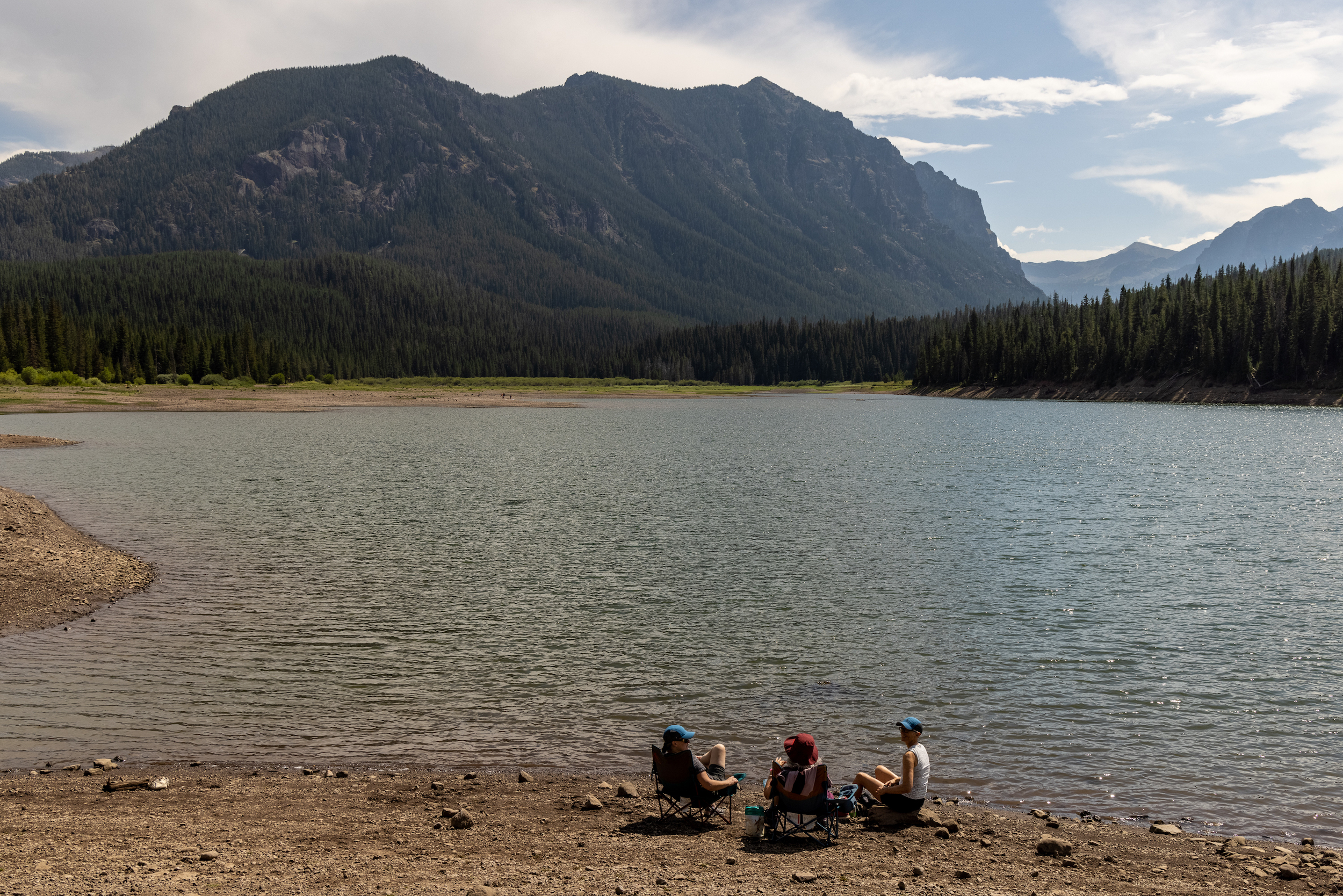 The Over 50 Outside retreat includes time at Hyalite Reservoir in Bozeman, Montana