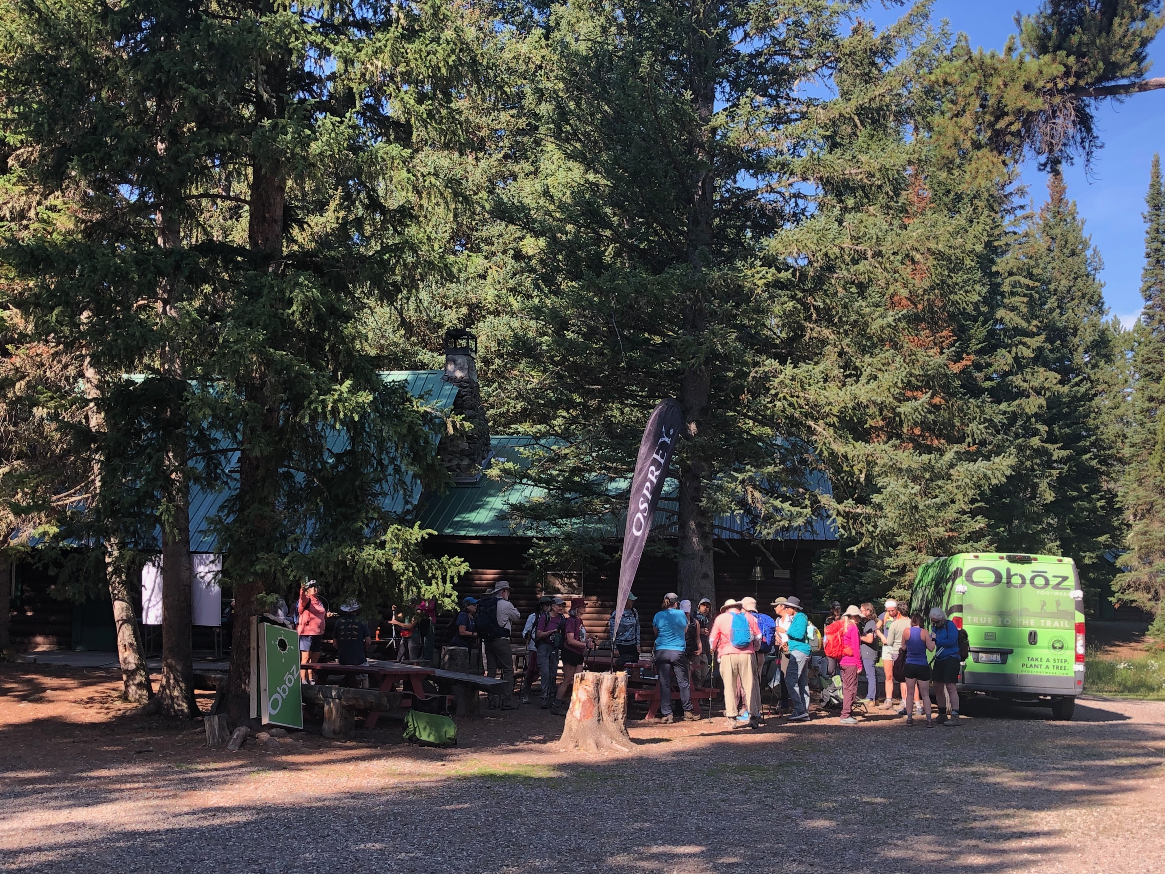 The Hyalite Camp in Bozeman, Montana is a special place for the women to come together