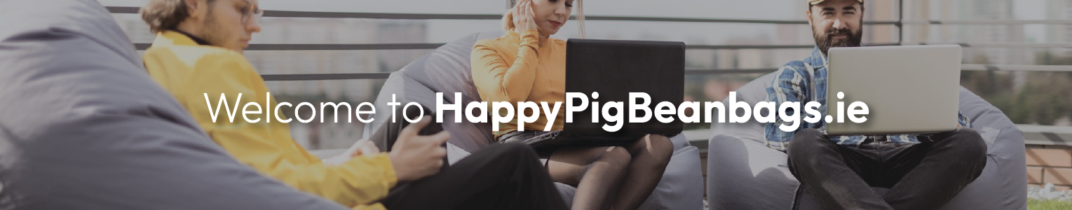 Welcome to happypigbeanbags banner