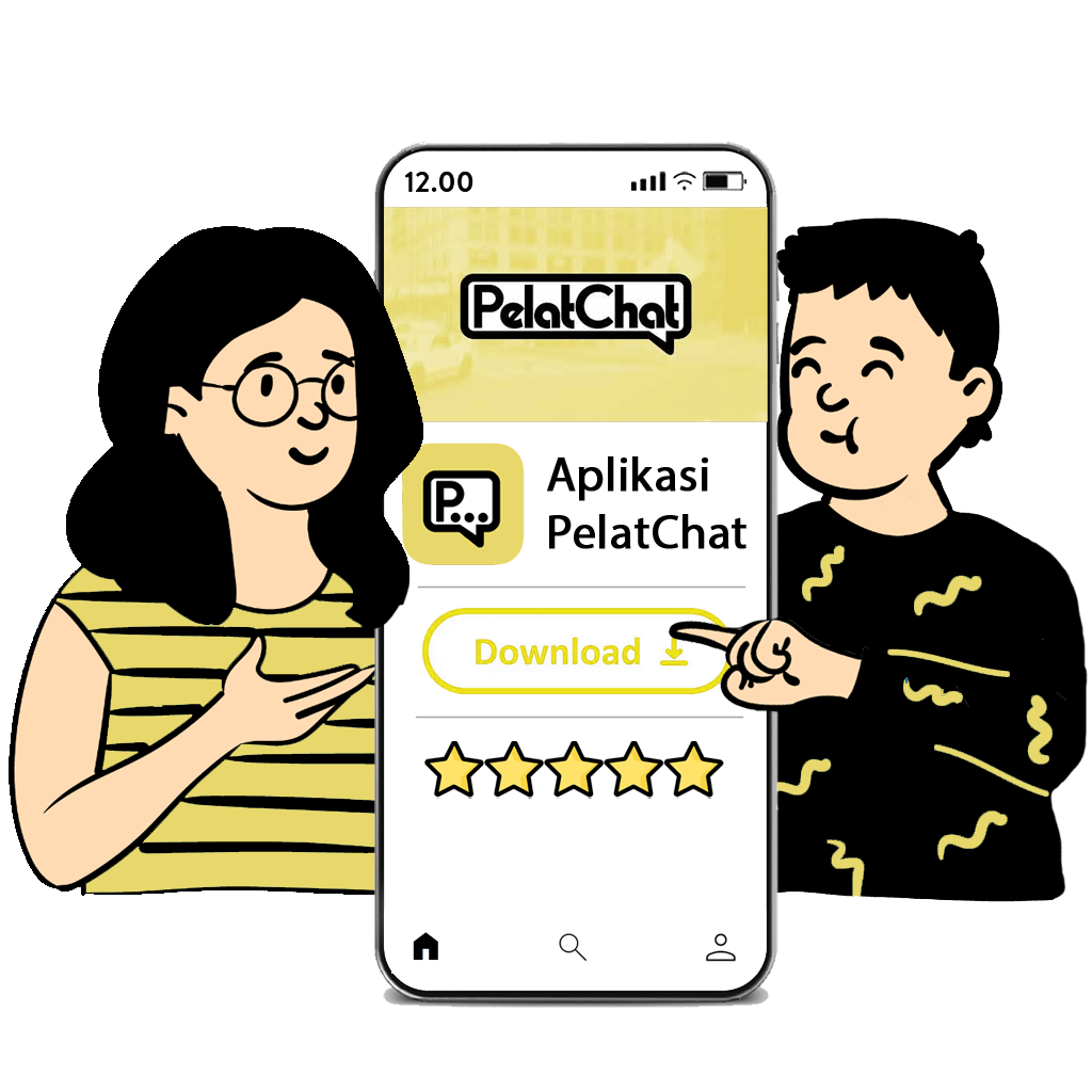 Ayo download aplikasi PelatChat