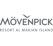 Mövenpick Resort Al Marjan Island grey logo png